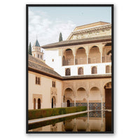 Morgan Ashley Print STATEMENT / Black / FULL BLEED Alhambra de Granada