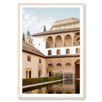 Morgan Ashley Print STATEMENT / Natural / MATTED Alhambra de Granada