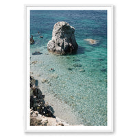 Renée Rae Print STATEMENT / White / MATTED Tuscan Archipelago, Italy