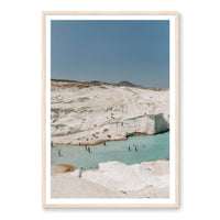 Salty Luxe Print GALLERY / Natural / MATTED Moonscapes