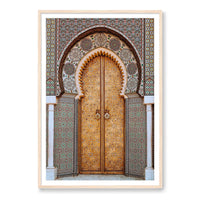 Salty Luxe Print GALLERY / Natural / MATTED Moroccan Door 3