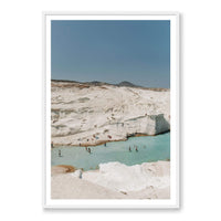 Salty Luxe Print GALLERY / White / MATTED Moonscapes