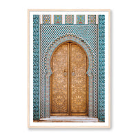Salty Luxe Print Large / Natural / MATTED Moroccan Door 2