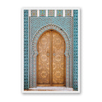 Salty Luxe Print Large / White / FULL BLEED Moroccan Door 2