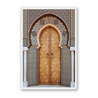 Salty Luxe Print Large / White / FULL BLEED Moroccan Door 3