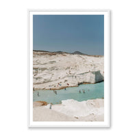 Salty Luxe Print Large / White / MATTED Moonscapes