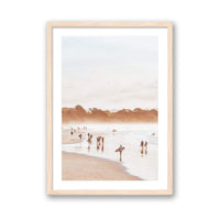 Salty Luxe Print SMALL / Natural / MATTED Surf Highway, Byron Bay