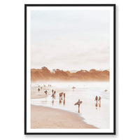 Salty Luxe Print STATEMENT / Black / MATTED Surf Highway, Byron Bay