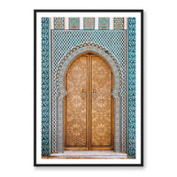 Salty Luxe Print X-LARGE / Black / MATTED Moroccan Door 2