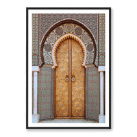 Salty Luxe Print X-LARGE / Black / MATTED Moroccan Door 3