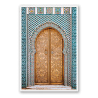 Salty Luxe Print X-LARGE / White / FULL BLEED Moroccan Door 2