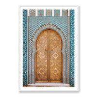 Salty Luxe Print X-LARGE / White / MATTED Moroccan Door 2