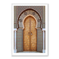 Salty Luxe Print X-LARGE / White / MATTED Moroccan Door 3
