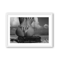 Troy Freyee Print SMALL / White / MATTED Peachy Play