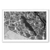Troy Freyee Print STATEMENT / White / MATTED Float