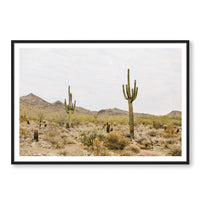 Wesley and Emma Print GALLERY / Black / MATTED Arizona