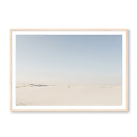 Wesley and Emma Print Large / Natural / MATTED White Sands