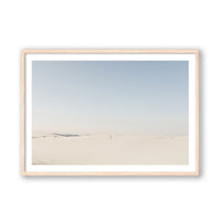 Wesley and Emma Print MEDIUM / Natural / MATTED White Sands