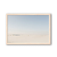 Wesley and Emma Print SMALL / Natural / FULL BLEED White Sands