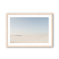 Wesley and Emma Print SMALL / Natural / MATTED White Sands