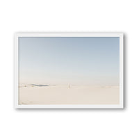 Wesley and Emma Print SMALL / White / FULL BLEED White Sands