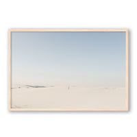 Wesley and Emma Print X-LARGE / Natural / FULL BLEED White Sands