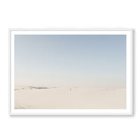 Wesley and Emma Print X-LARGE / White / MATTED White Sands